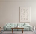 Canapea 3 locuri, Atelier del Sofa, 560ARE1562, Lemn de fag / PAL, Verde pal