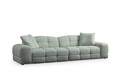Canapea 3 locuri, Atelier del Sofa, 560ARE1562, Lemn de fag / PAL, Verde pal