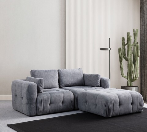 Coltar, Atelier del Sofa, 560ARE4116, Lemn de fag / PAL, Gri