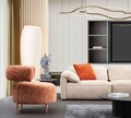 Coltar, Atelier del Sofa, 560ARE5268, Cadru: LEMN/PAL, Crem