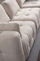 Canapea 3 locuri, Atelier del Sofa, 560ARE4106, Lemn de fag / PAL, Bej
