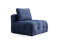 Canapea 3 locuri, Atelier del Sofa, 560ARE4127, Lemn de fag / PAL, Albastru navy