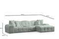 Coltar, Atelier del Sofa, 560ARE5208, Lemn de fag / PAL, Verde pal