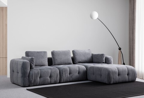 Coltar, Atelier del Sofa, 560ARE4114, Lemn de fag / PAL, Gri