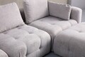 Coltar, Atelier del Sofa, 560ARE4121, Lemn de fag / PAL, Gri deschis