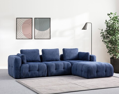 Coltar, Atelier del Sofa, 560ARE4128, Lemn de fag / PAL, Albastru navy