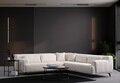 Coltar, Atelier del Sofa, 560ARE1245, Cadru: Lemn de fag/PAL, Alb