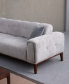 Coltar, Atelier del Sofa, 560ARE1263, Cadru: Lemn de fag/PAL, Gri deschis