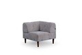Coltar, Atelier del Sofa, 560ARE1263, Cadru: Lemn de fag/PAL, Gri deschis