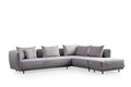 Coltar, Atelier del Sofa, 560ARE1249, Lemn de fag / PAL, Gri deschis