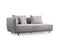 Coltar, Atelier del Sofa, 560ARE1249, Lemn de fag / PAL, Gri deschis