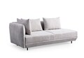 Coltar, Atelier del Sofa, 560ARE1249, Lemn de fag / PAL, Gri deschis