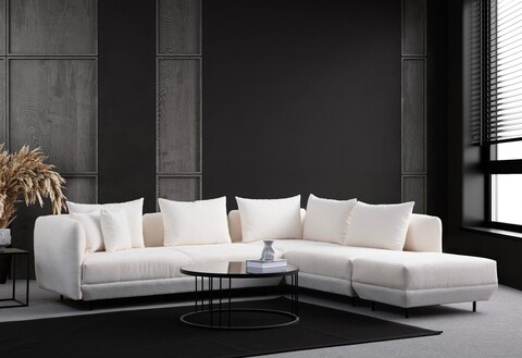 Coltar, Atelier del Sofa, 560ARE1264, Lemn de fag / PAL, Alb