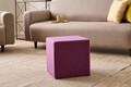 Taburet, Atelier del Sofa, 825BLC5104, Lemn, Lila