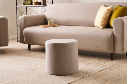 Taburet, Atelier del Sofa, 825BLC5115, Lemn, Bej