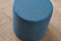 Taburet, Atelier del Sofa, 825BLC5118, Lemn, Albastru