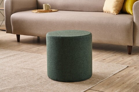 Taburet, Atelier del Sofa, 825BLC5112, Lemn, Verde