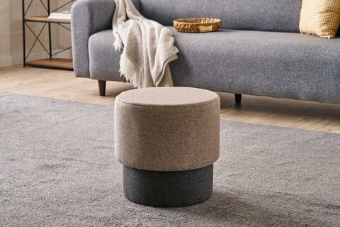 Taburet, Atelier del Sofa, 825BLC5176, Lemn, Maro