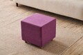 Taburet, Atelier del Sofa, 825BLC5166, Lemn, Lila