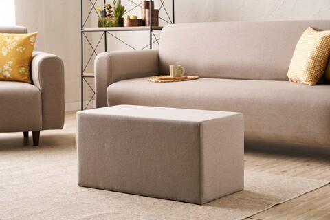 Taburet, Atelier del Sofa, 825BLC5133, Lemn, Bej