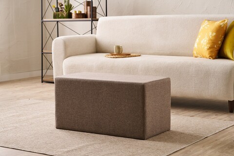 Taburet, Atelier del Sofa, 825BLC5132, Lemn, Maro