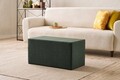 Taburet, Atelier del Sofa, 825BLC5130, Lemn, Verde