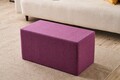 Taburet, Atelier del Sofa, 825BLC5131, Lemn, Lila
