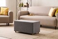 Taburet, Atelier del Sofa, 825BLC5181, Lemn, Antracit