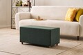 Taburet, Atelier del Sofa, 825BLC5183, Lemn, Verde