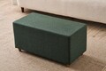 Taburet, Atelier del Sofa, 825BLC5183, Lemn, Verde