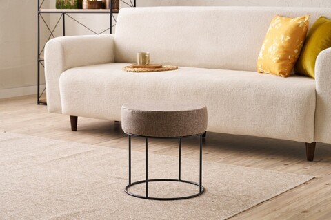 Taburet, Atelier del Sofa, 825BLC5141, Metal, Maro