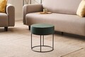 Taburet, Atelier del Sofa, 825BLC5139, Metal, Verde