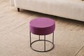 Taburet, Atelier del Sofa, 825BLC5140, Metal, Lila