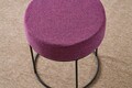 Taburet, Atelier del Sofa, 825BLC5140, Metal, Lila