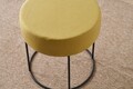 Taburet, Atelier del Sofa, 825BLC5144, Metal, Galben