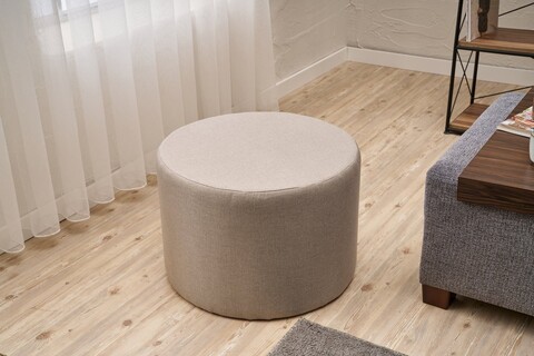 Taburet, Atelier del Sofa, 825BLC5197, Lemn, Bej