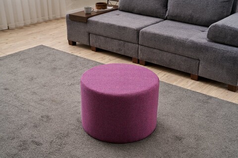 Taburet, Atelier del Sofa, 825BLC5201, Lemn, Lila