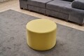 Taburet, Atelier del Sofa, 825BLC5203, Lemn, Galben