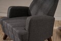 Fotoliu, Atelier del Sofa, 825BLC5242, Lemn, Antracit