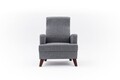 Fotoliu, Atelier del Sofa, 825BLC5241, Lemn, Gri
