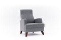 Fotoliu, Atelier del Sofa, 825BLC5241, Lemn, Gri