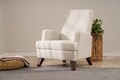 Fotoliu, Atelier del Sofa, 825BLC5244, Lemn, Crem