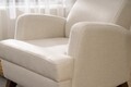 Fotoliu, Atelier del Sofa, 825BLC5244, Lemn, Crem