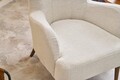 Fotoliu, Atelier del Sofa, 825BLC2368, Lemn de carpen, Crem
