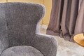 Fotoliu, Atelier del Sofa, 825BLC2371, Lemn de carpen, Gri