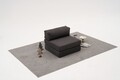 Fotoliu, Atelier del Sofa, 825BLC5205, Tesatura Chenille, Antracit