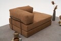 Canapea 2 locuri, Atelier del Sofa, 825BLC5214, Tesatura Chenille, Maro