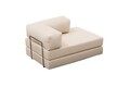 Canapea 2 locuri, Atelier del Sofa, 825BLC5215, Tesatura Chenille, Crem