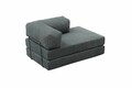 Canapea 2 locuri, Atelier del Sofa, 825BLC5213, Tesatura Chenille, Verde