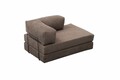 Canapea 2 locuri, Atelier del Sofa, 825BLC5212, Tesatura Chenille, Gri